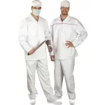 4605 haină albă pentru  industria alimentară