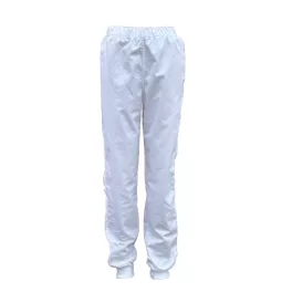   46061 pantalon de talie alb pentru  industria alimentară cu elastic
