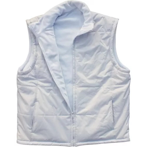 466506 FH  vestă albă pentru industria  alimentară