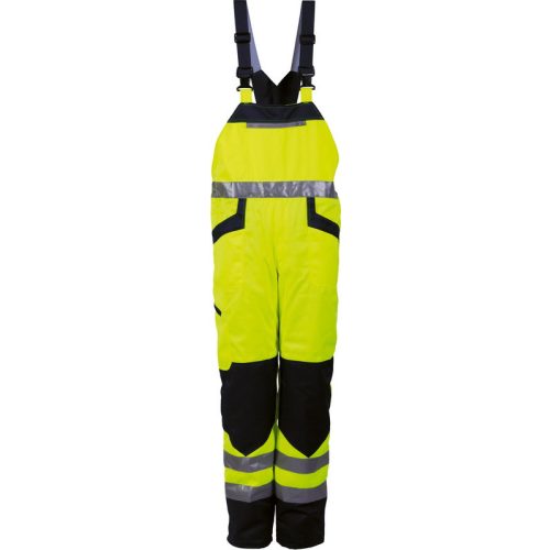 46719 Pantalon cu pieptar,  căptușit, de bună vizibilitate