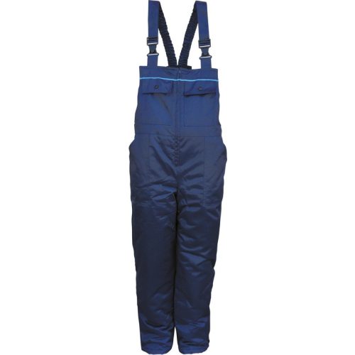 4682 pantalon cu pieptar căptușit  cu vatelină cu proprietăți   de impermeabilitate