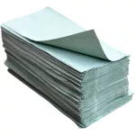 4857Z prosop de hartie pliat verde
